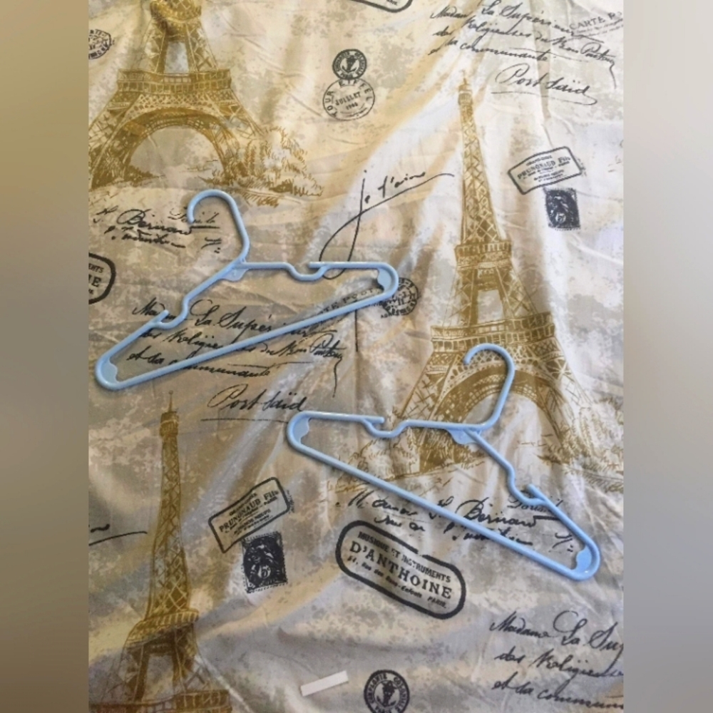 Blue Baby Clothes Hangers
